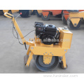 Smooth Wheel Mini Single Drum Asphalt Vibratory Road Roller Compactor FYL-450